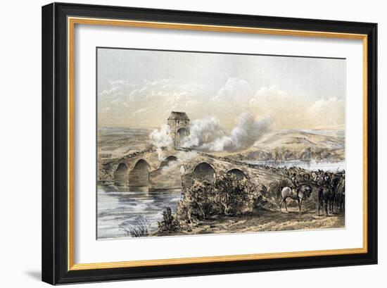 The Battle of Bothwell Bridge, 1679-Robertson-Framed Giclee Print