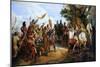 The Battle of Bouvines on 27 July 1214-Horace Vernet-Mounted Giclee Print