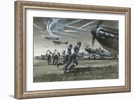 The Battle of Britain-Wilf Hardy-Framed Giclee Print