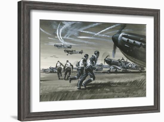 The Battle of Britain-Wilf Hardy-Framed Giclee Print