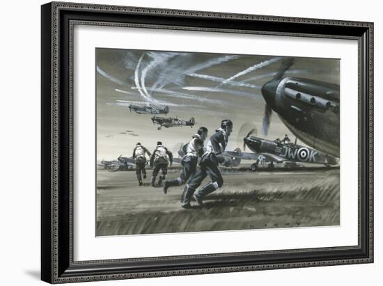 The Battle of Britain-Wilf Hardy-Framed Giclee Print