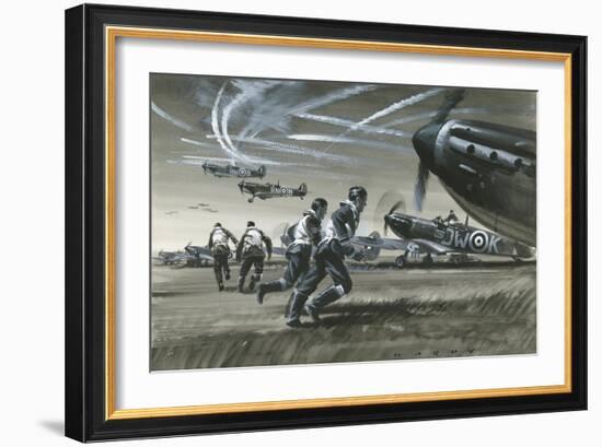 The Battle of Britain-Wilf Hardy-Framed Giclee Print