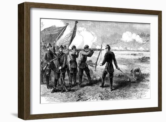 The Battle of Bull Run, Virginia, 1861--Framed Giclee Print