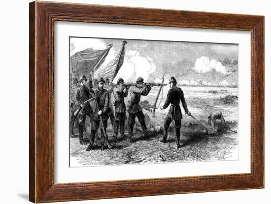 The Battle of Bull Run, Virginia, 1861--Framed Giclee Print