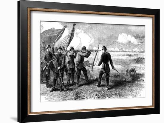 The Battle of Bull Run, Virginia, 1861--Framed Giclee Print