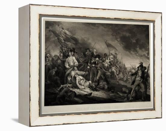 The Battle of Bunker's Hill, 1798-John Trumbull-Framed Premier Image Canvas