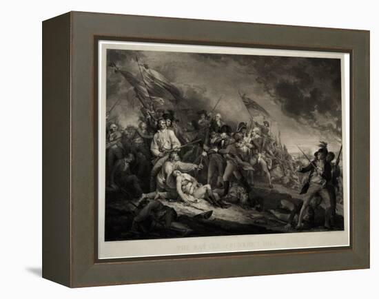 The Battle of Bunker's Hill, 1798-John Trumbull-Framed Premier Image Canvas