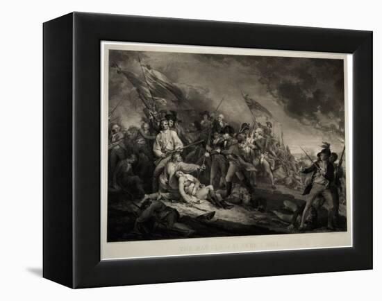 The Battle of Bunker's Hill, 1798-John Trumbull-Framed Premier Image Canvas
