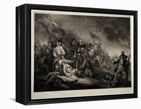 The Battle of Bunker's Hill, 1798-John Trumbull-Framed Premier Image Canvas