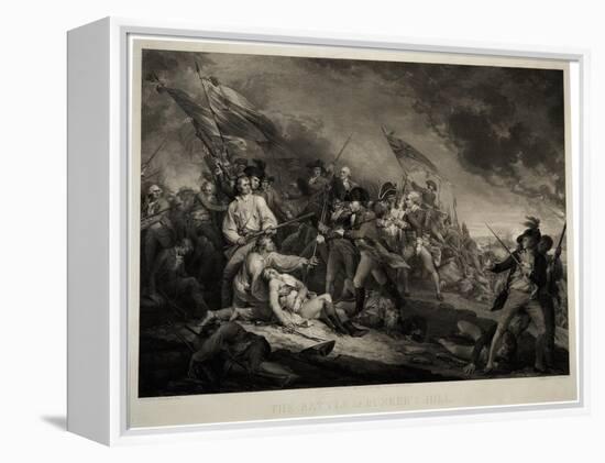 The Battle of Bunker's Hill, 1798-John Trumbull-Framed Premier Image Canvas