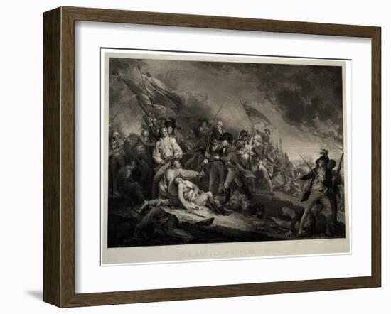 The Battle of Bunker's Hill, 1798-John Trumbull-Framed Giclee Print