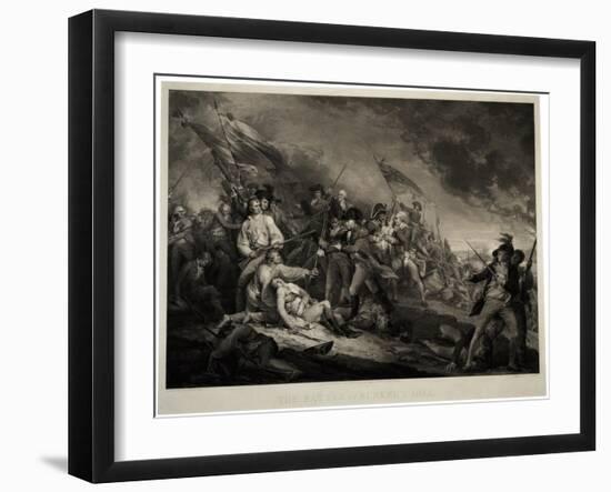 The Battle of Bunker's Hill, 1798-John Trumbull-Framed Giclee Print