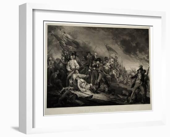 The Battle of Bunker's Hill, 1798-John Trumbull-Framed Giclee Print