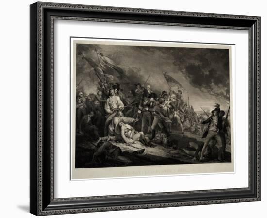 The Battle of Bunker's Hill, 1798-John Trumbull-Framed Giclee Print