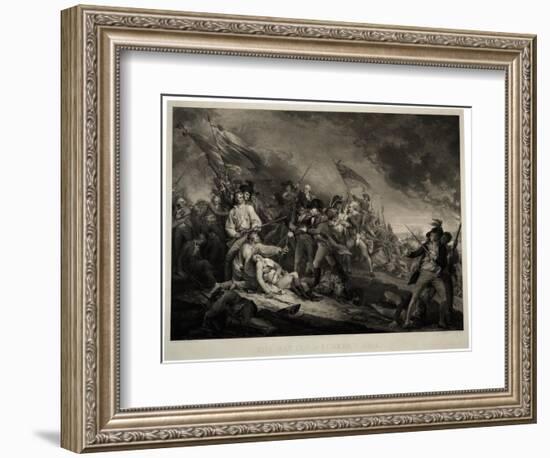 The Battle of Bunker's Hill, 1798-John Trumbull-Framed Giclee Print