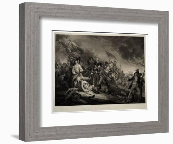 The Battle of Bunker's Hill, 1798-John Trumbull-Framed Giclee Print