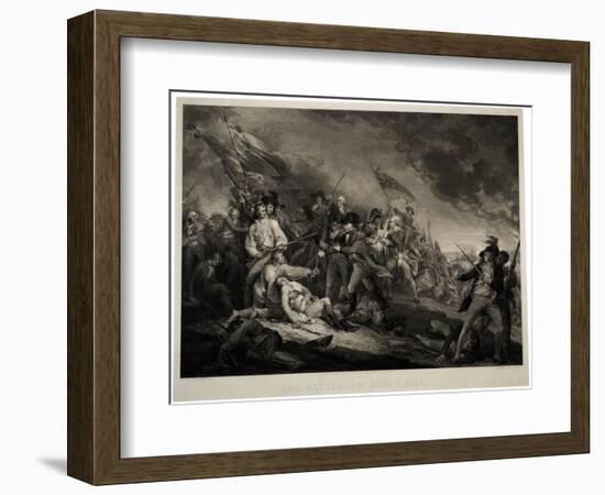 The Battle of Bunker's Hill, 1798-John Trumbull-Framed Giclee Print