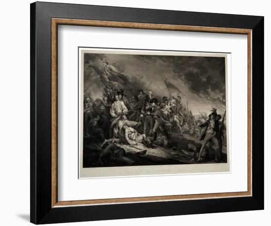 The Battle of Bunker's Hill, 1798-John Trumbull-Framed Giclee Print