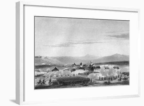 The Battle of Citate, During the Crimean War, 1854-W Hulland-Framed Giclee Print