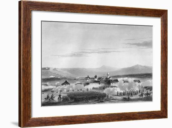 The Battle of Citate, During the Crimean War, 1854-W Hulland-Framed Giclee Print