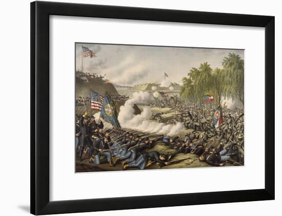 The Battle of Corinth-null-Framed Giclee Print