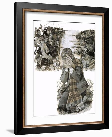 The Battle of Culloden, 1972-Richard Hook-Framed Giclee Print