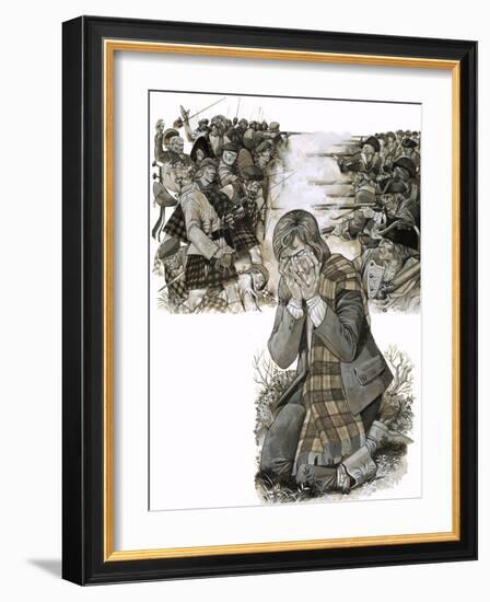 The Battle of Culloden, 1972-Richard Hook-Framed Giclee Print