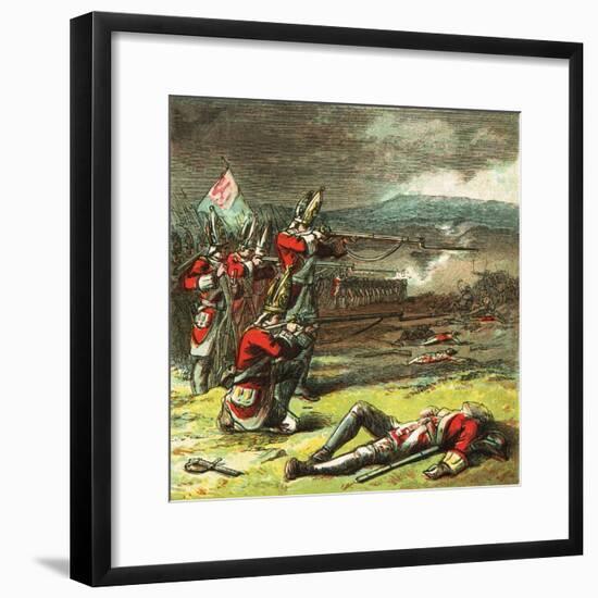 The Battle of Culloden-English-Framed Giclee Print
