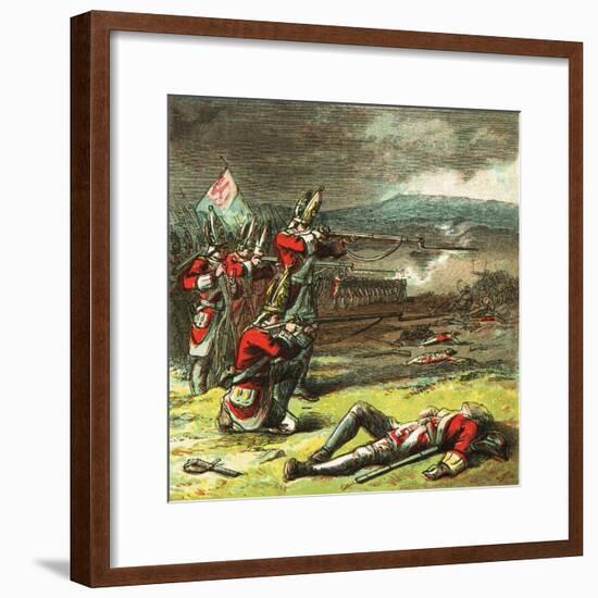 The Battle of Culloden-English-Framed Giclee Print