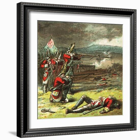 The Battle of Culloden-English-Framed Giclee Print