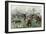 The Battle of Desmayo - 'The Cuban Balaklava'-William Allen Rogers-Framed Giclee Print