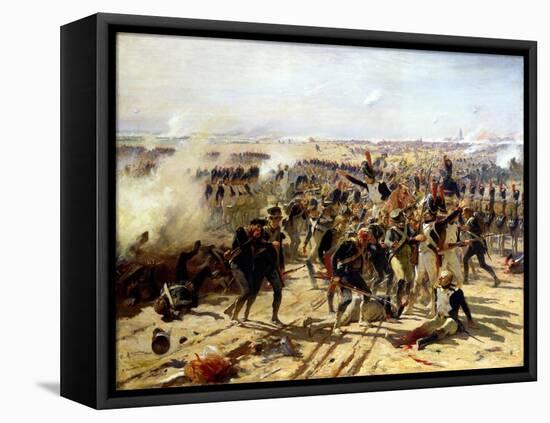 The Battle of Essling, May 1809-Fernand Cormon-Framed Premier Image Canvas