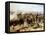 The Battle of Essling, May 1809-Fernand Cormon-Framed Premier Image Canvas