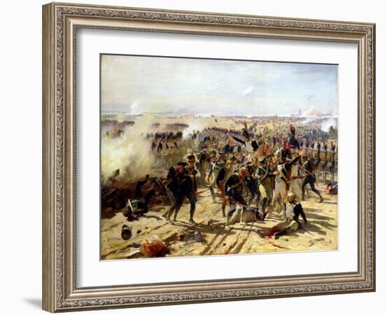 The Battle of Essling, May 1809-Fernand Cormon-Framed Giclee Print