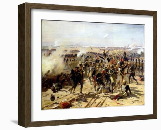 The Battle of Essling, May 1809-Fernand Cormon-Framed Giclee Print