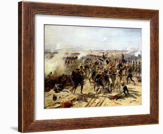 The Battle of Essling, May 1809-Fernand Cormon-Framed Giclee Print