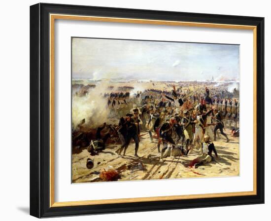 The Battle of Essling, May 1809-Fernand Cormon-Framed Giclee Print