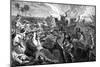 The Battle of Ferozeshah, India, 1845-null-Mounted Giclee Print