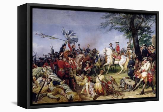 The Battle of Fontenoy, 11th May 1745, 1828-Horace Vernet-Framed Premier Image Canvas
