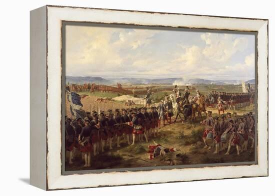 The Battle of Fontenoy, c.1745-Felix Philippoteaux-Framed Premier Image Canvas