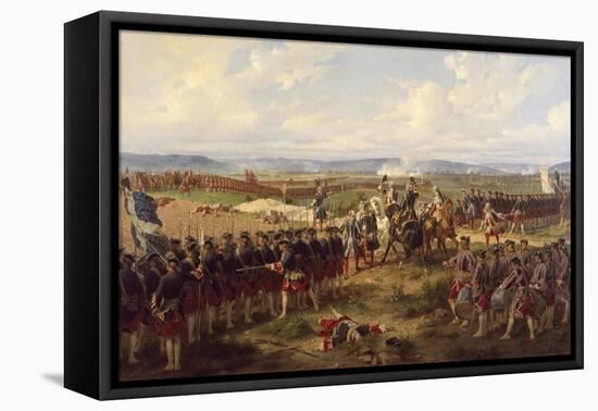 The Battle of Fontenoy, c.1745-Felix Philippoteaux-Framed Premier Image Canvas