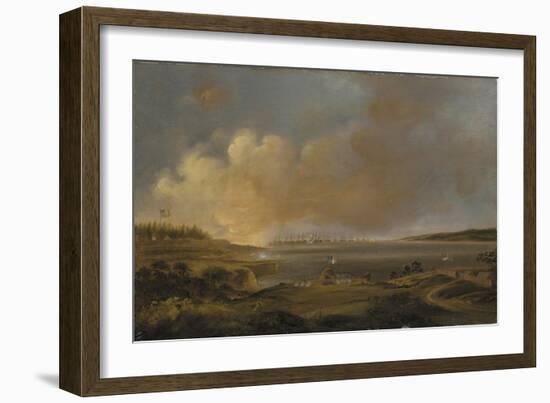 The Battle of Fort Mchenry-Alfred Jacob Miller-Framed Giclee Print