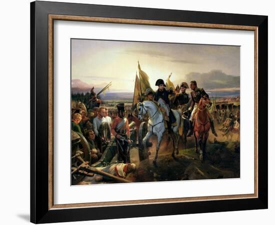 The Battle of Friedland, 14th June 1807-Horace Vernet-Framed Giclee Print