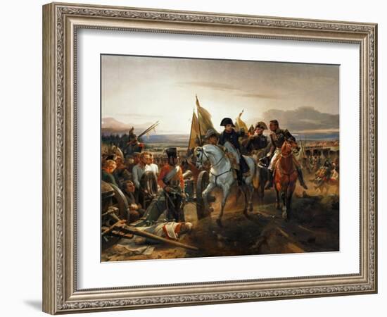 The Battle of Friedland on 14 June 1807-Horace Vernet-Framed Giclee Print