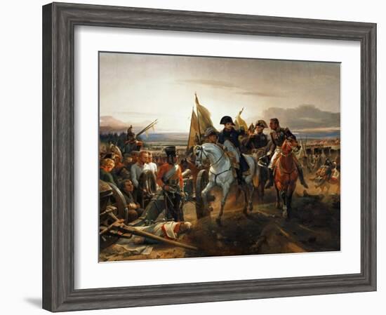 The Battle of Friedland on 14 June 1807-Horace Vernet-Framed Giclee Print