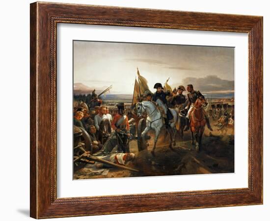 The Battle of Friedland on 14 June 1807-Horace Vernet-Framed Giclee Print