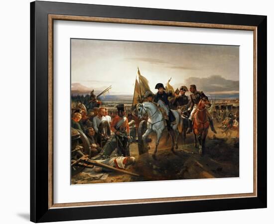 The Battle of Friedland on 14 June 1807-Horace Vernet-Framed Giclee Print