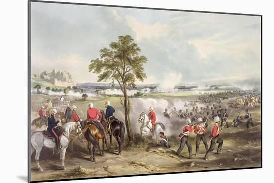 The Battle of Goojerat on 21st February 1849-Henry Martens-Mounted Giclee Print