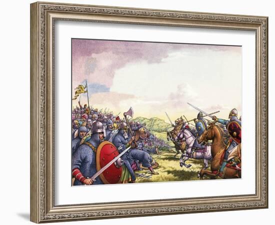 The Battle of Hastings-Pat Nicolle-Framed Giclee Print