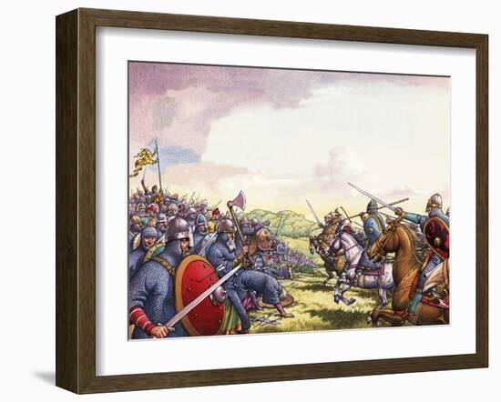 The Battle of Hastings-Pat Nicolle-Framed Giclee Print